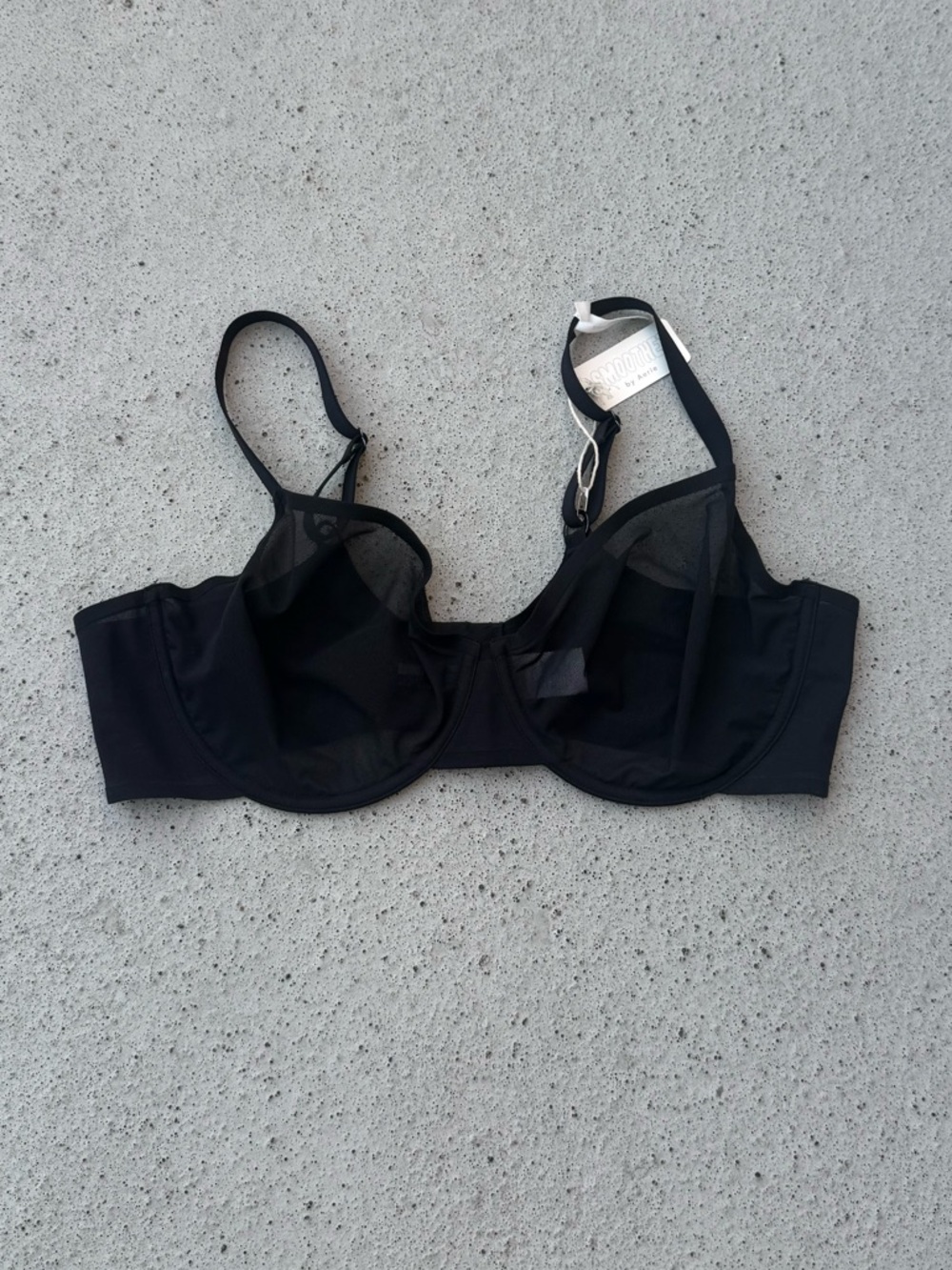 NWT SMOOTHEZ by Aerie 38D Black Bra